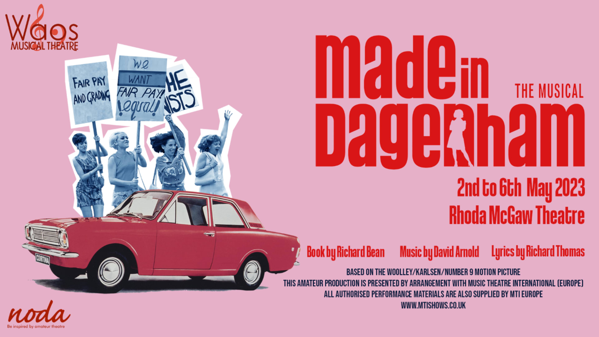 Made In Dagenham Tickets Rhoda McGaw Theatre, Woking in Woking ATG